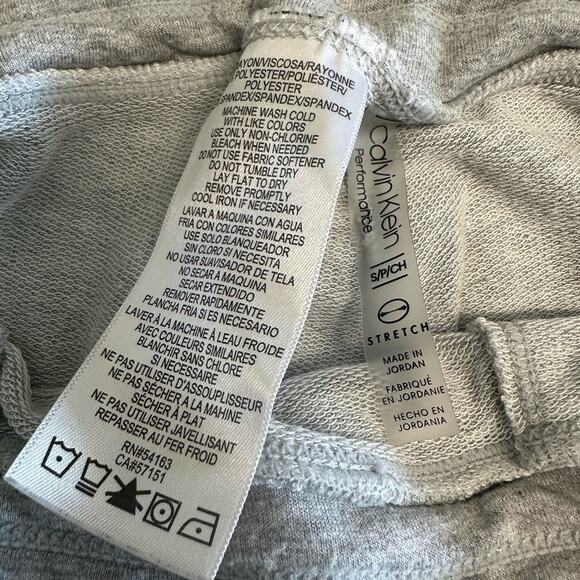 Calvin Klein Performance Women's Narrow Full Length Pant Jogger Gray Size S - Picture 5 of 8